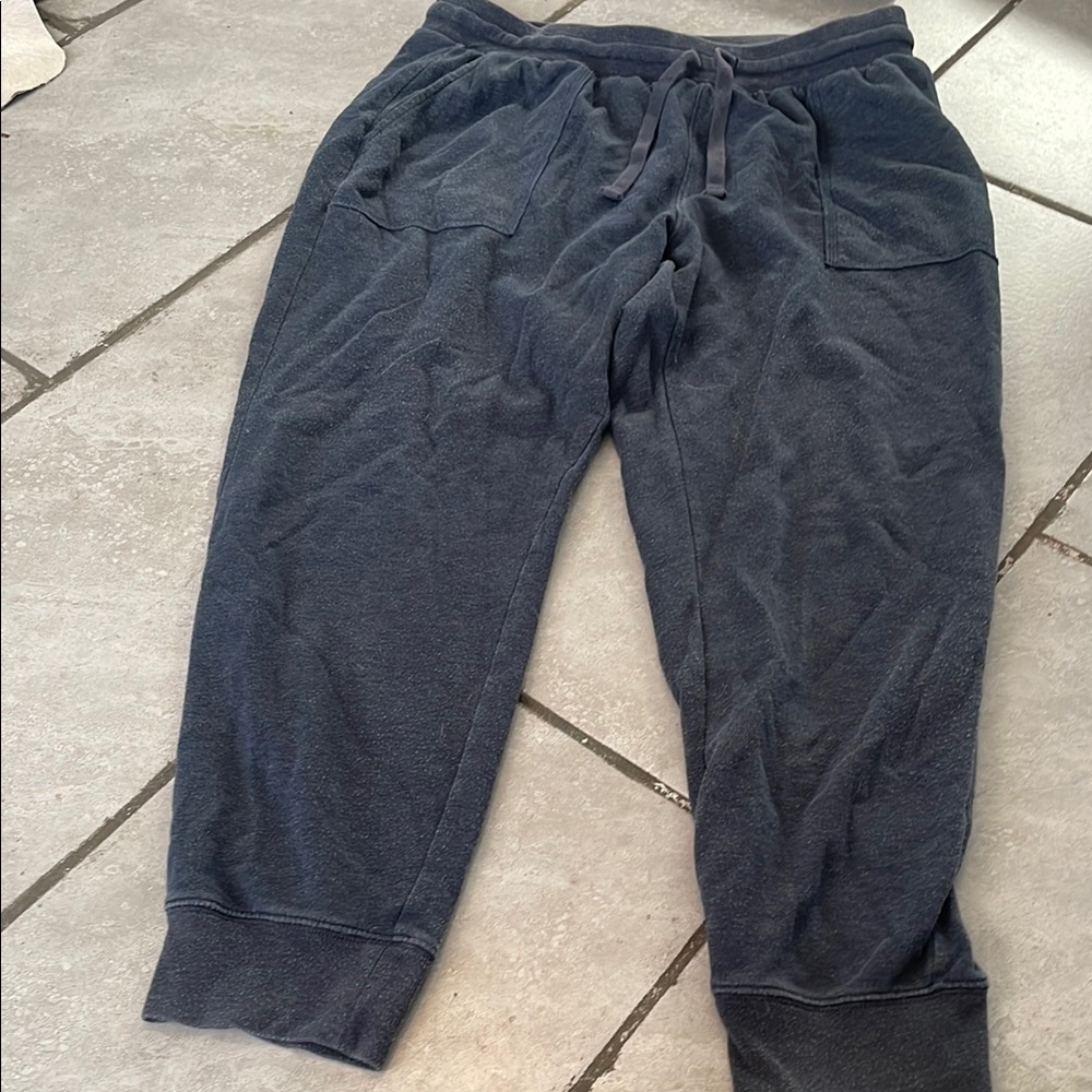 Men's Navy Jogger Pants